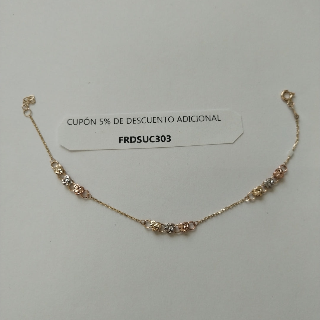 PULSERAS DAMA ORO 14K 1.5 (NUEVO)