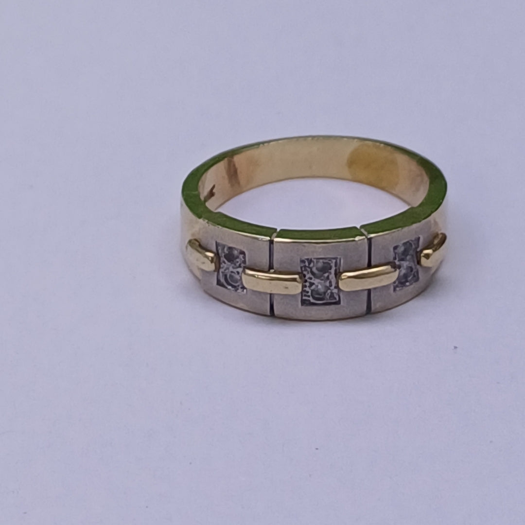 ANILLO ORO 14 K 4,90 GRMS (SEMINUEVO)
