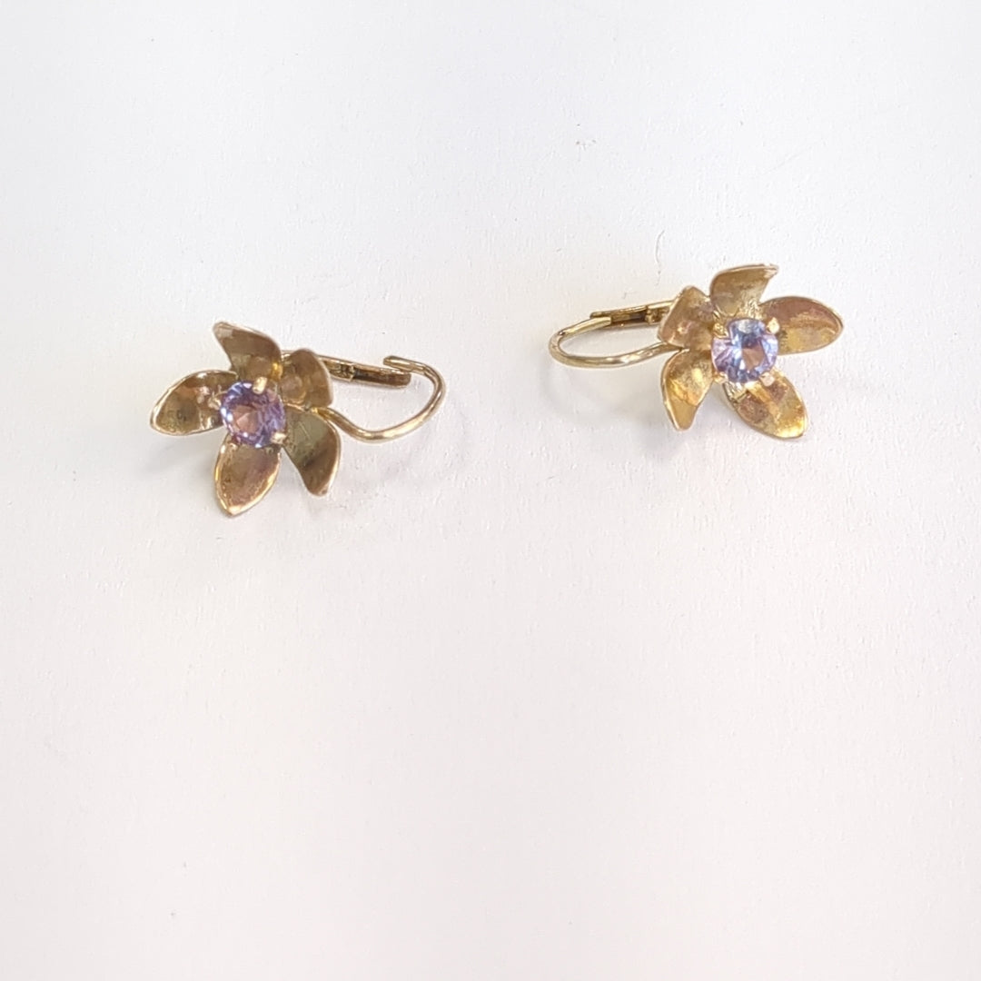 ARETES PAR ORO 10 K 1,60 GRMS (SEMINUEVO)