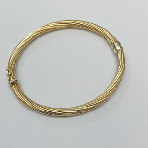 PULSERA RIGIDA ORO 14 K 8,00 GRMS (SEMINUEVO)