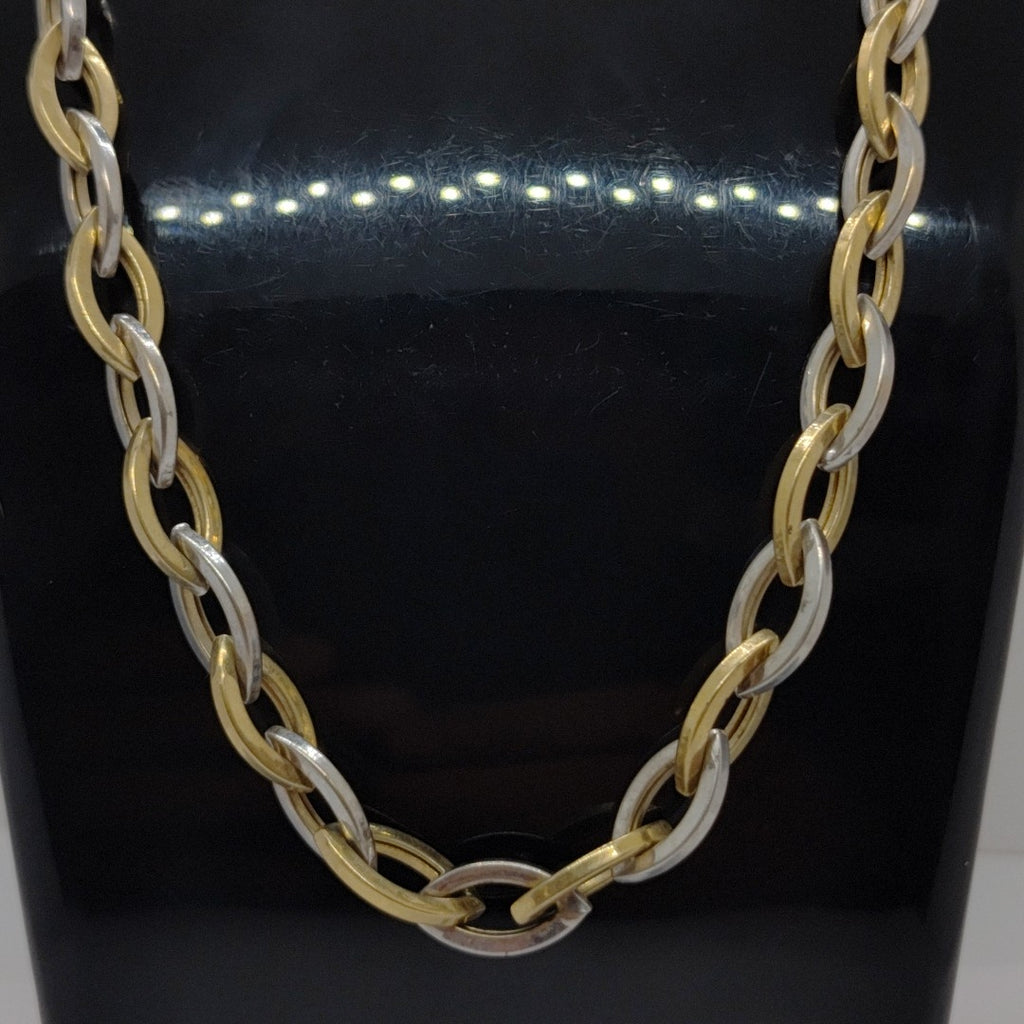 CADENA ORO,ORO BLANCO 10 K 18,60 GRMS (SEMINUEVO)