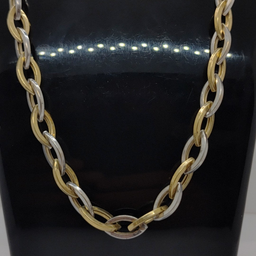 CADENA ORO,ORO BLANCO 10 K 18,60 GRMS (SEMINUEVO)