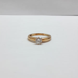 SOLITARIO ORO 14 K 2,50 GRMS (SEMINUEVO)