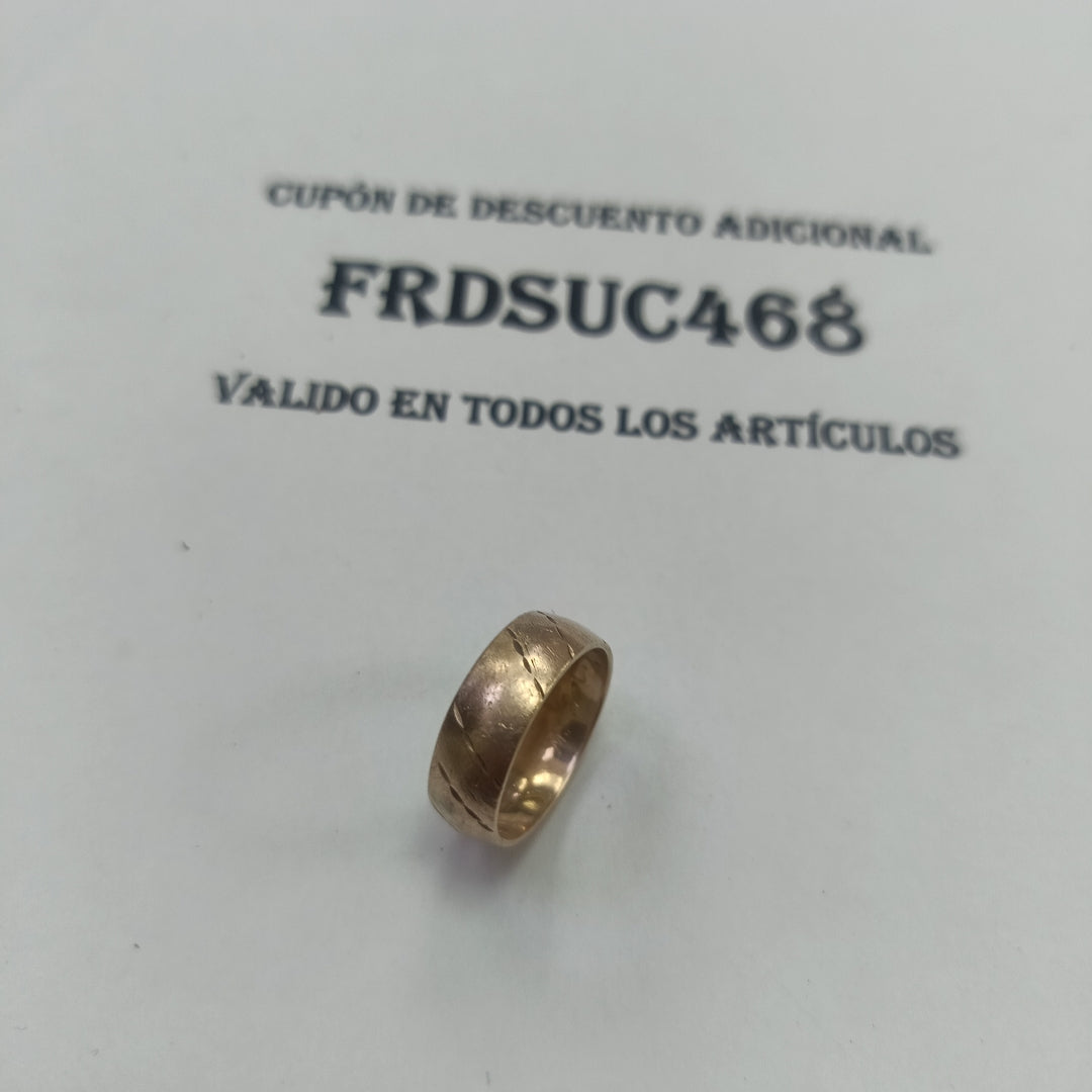 ARGOLLA ORO 10 K 4.3 GRMS (SEMINUEVO)