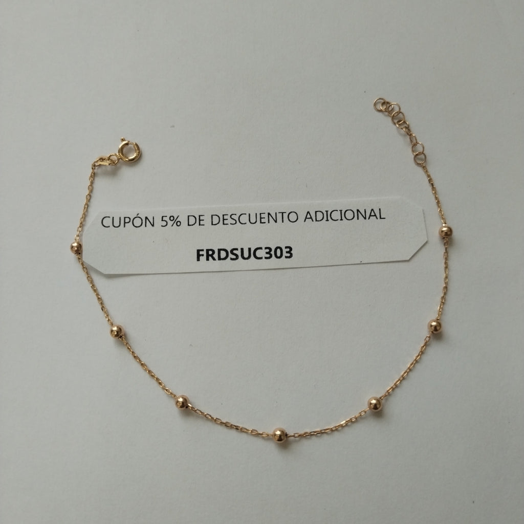 PULSERAS DAMA ORO 14K 0.9 (NUEVO)