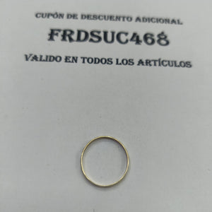 ARGOLLA ORO 14 K 0.8 GRMS (SEMINUEVO)