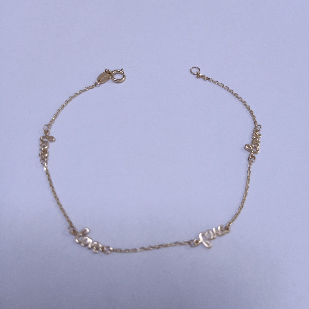 PULSERAS DAMA ORO 14K 1.1 (NUEVO)