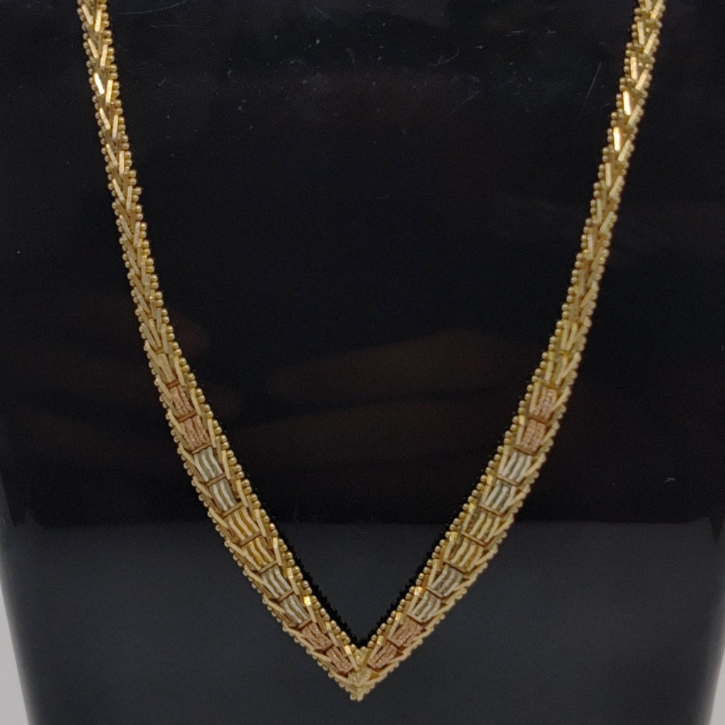 GARGANTILLA ORO,ORO COMBINADO 10 K 15,60 GRMS (SEMINUEVO)