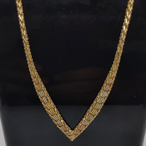 GARGANTILLA ORO,ORO COMBINADO 10 K 15,60 GRMS (SEMINUEVO)