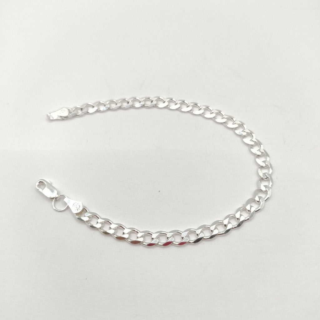 PULSERA BARBADA PLATA .925 18 CM 5.73 GR (NUEVO)
