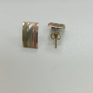 ARETES PAR ORO 14 K 1.4 GRMS (SEMINUEVO)