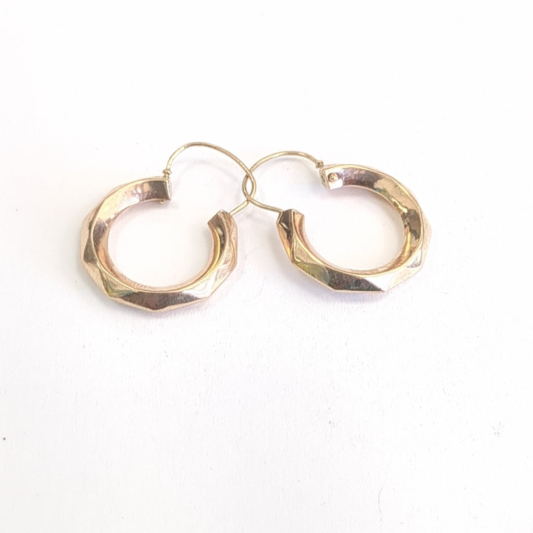 ARRACADAS PAR ORO 14 K 2,00 GRMS (SEMINUEVO)