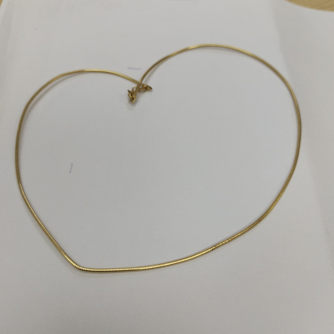 GARGANTILLA ORO 14 K 6.8 GRMS (SEMINUEVO)
