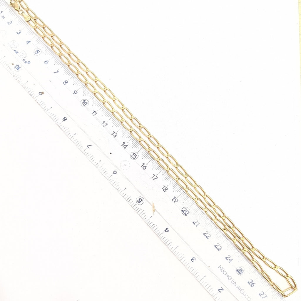 CADENA, PULSERA ORO 10 K 15.4 GRMS (SEMINUEVO)