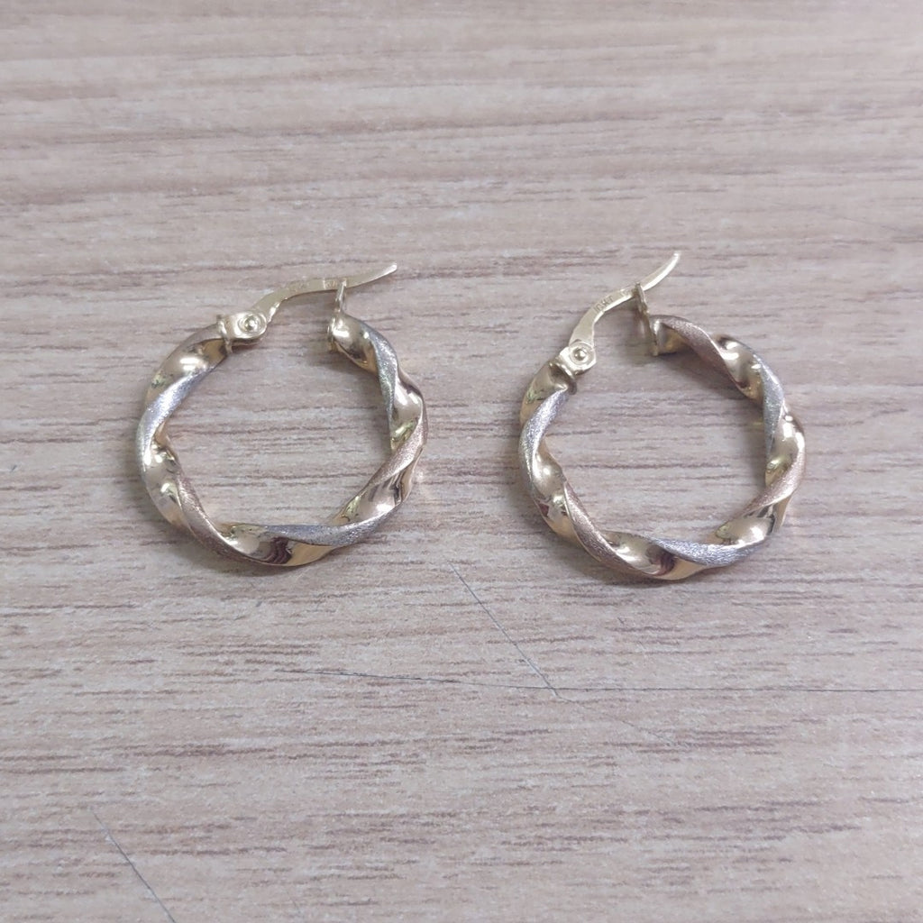 ARRACADAS PAR ORO 10 K 1.5 GRMS (SEMINUEVO)