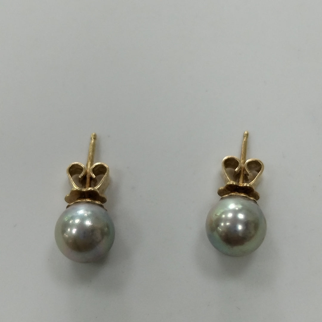ARETES PAR ORO 14 K 1,40 GRMS (SEMINUEVO)