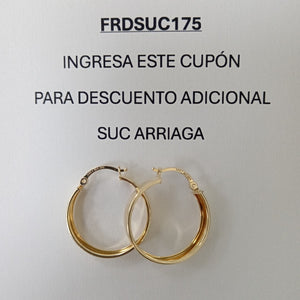 ARRACADAS ORO 14K 2.3 (NUEVO)