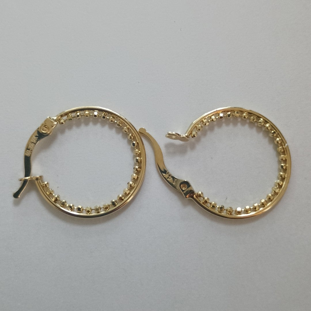 ARRACADAS ORO 14K 1.9 (NUEVO)