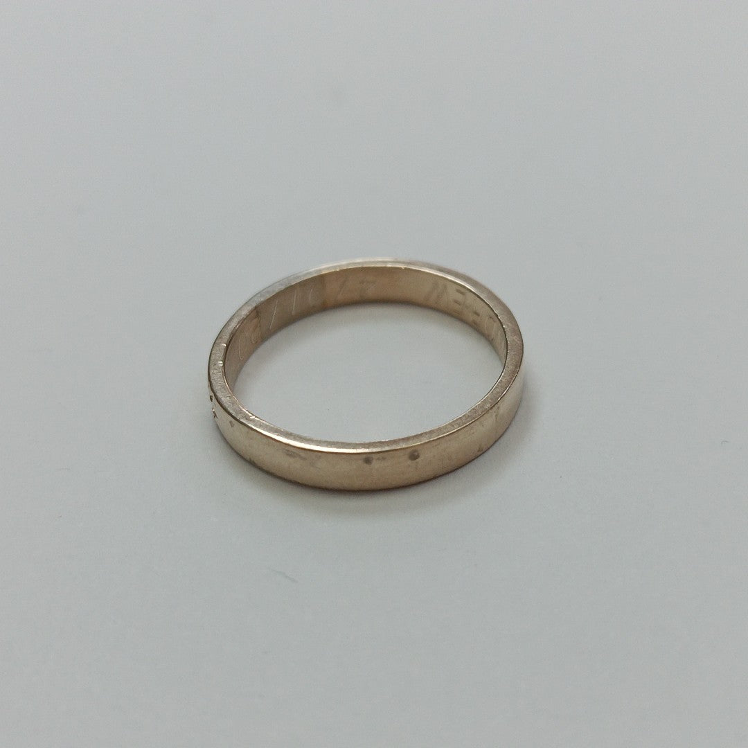 ARGOLLA ORO 14 K 2.1 GRMS (SEMINUEVO)