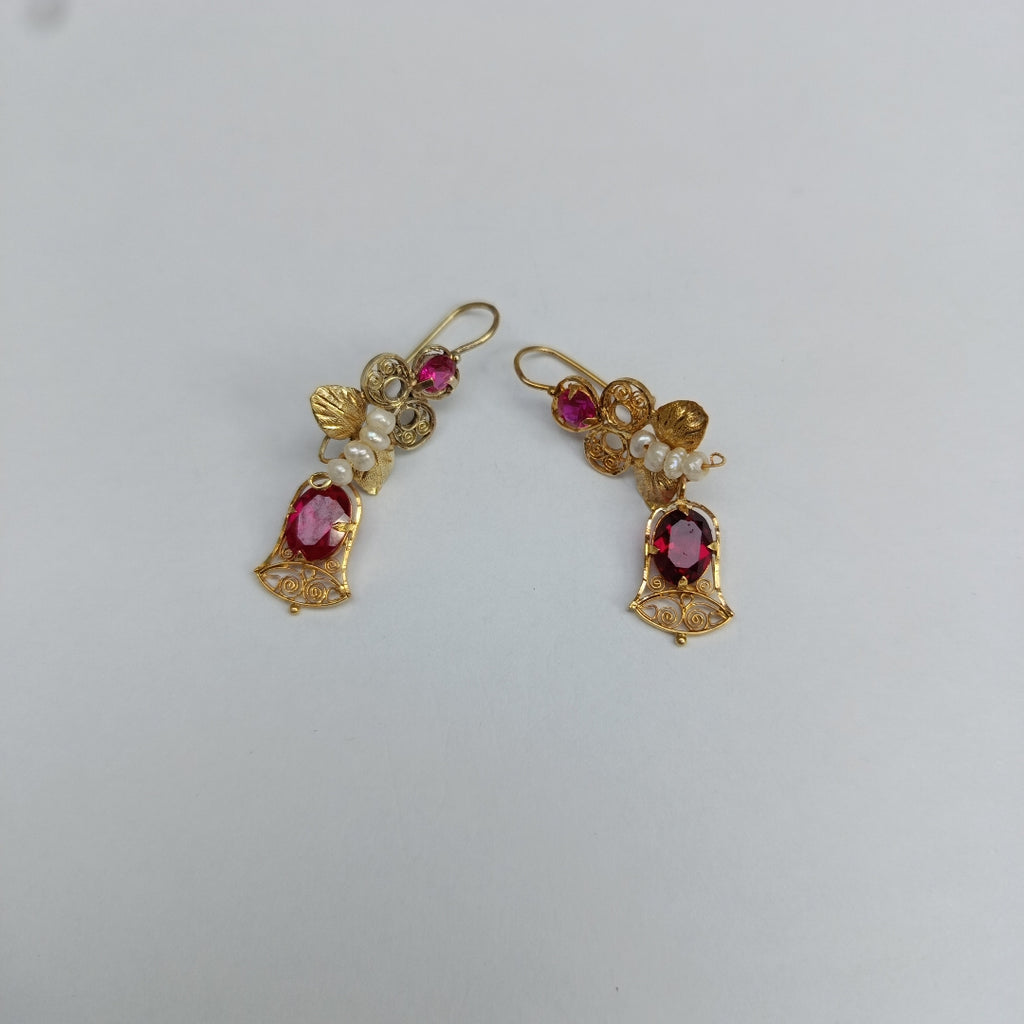 ARETES PAR ORO 10 K 3,40 GRMS (SEMINUEVO)