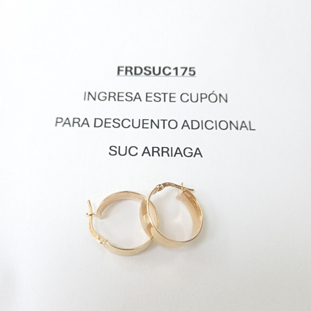 ARRACADAS ORO 10K 1.6 (NUEVO)
