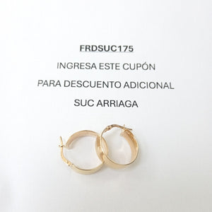 ARRACADAS ORO 10K 1.6 (NUEVO)