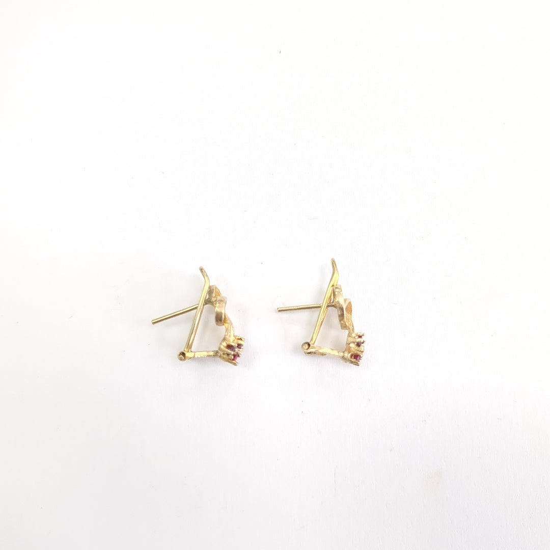 ARETES PAR ORO 10 K 2,10 GRMS (SEMINUEVO)