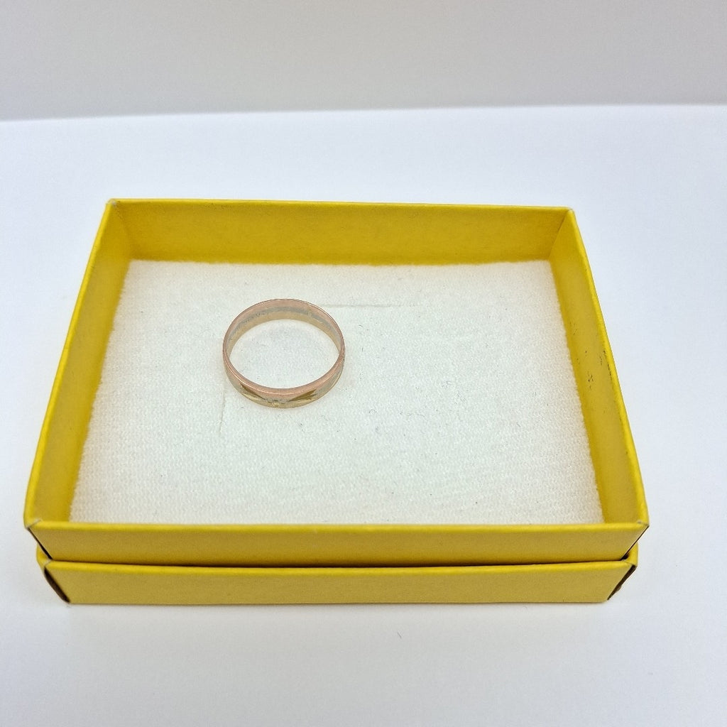 ARGOLLA ORO COMBINADO 10 K 1.5 GRMS (SEMINUEVO)