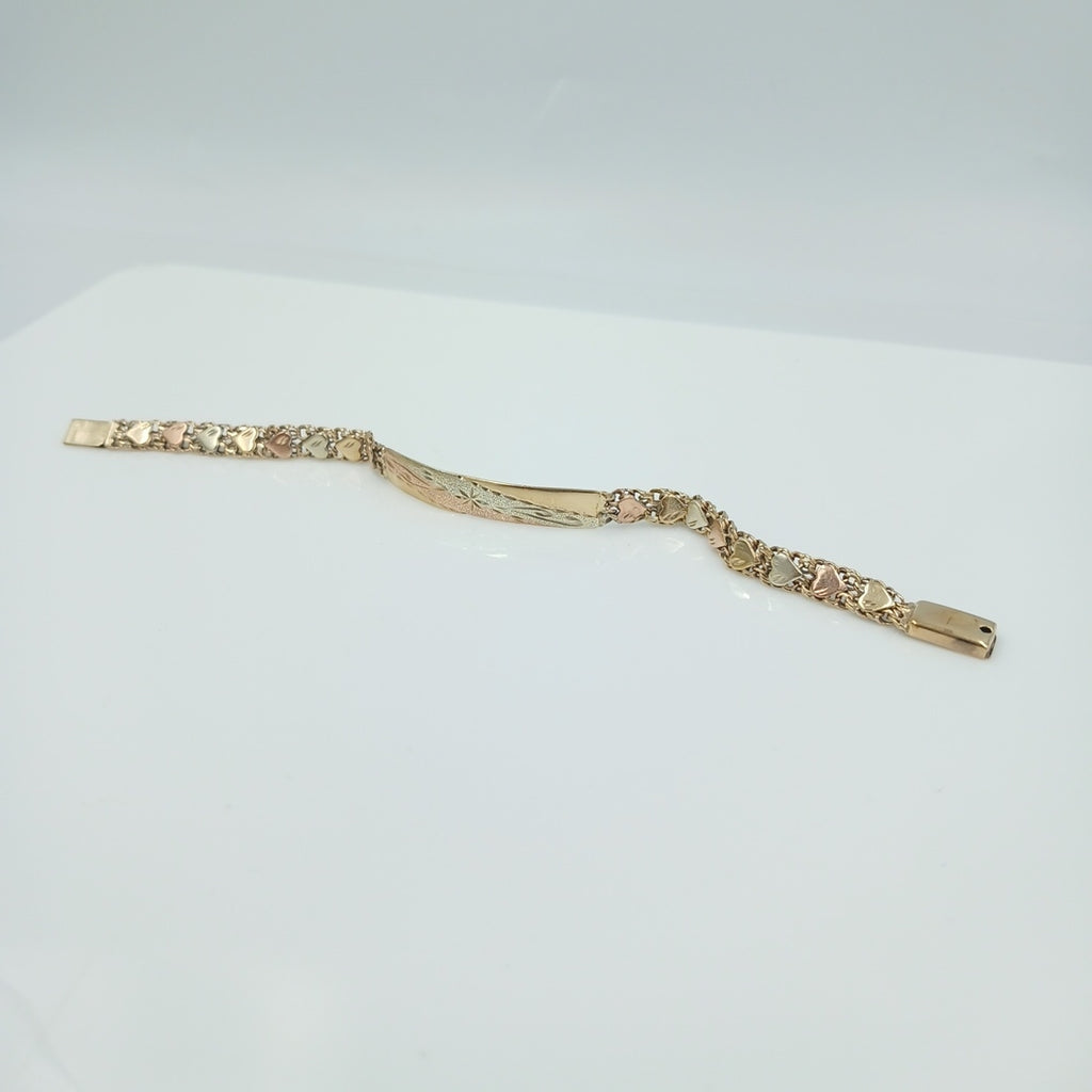 ESCLAVA ORO COMBINADO 10 K 10.7 GRMS (SEMINUEVO)