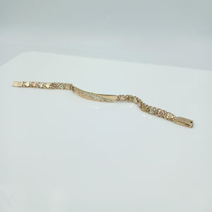ESCLAVA ORO COMBINADO 10 K 10.7 GRMS (SEMINUEVO)