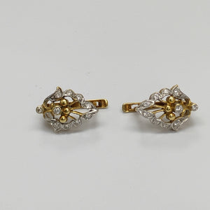 ARETES PAR ORO 14 K 5 GRMS (SEMINUEVO)