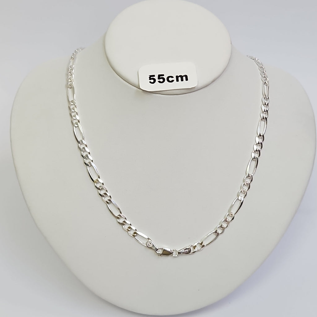 CADENA TEJIDO 3X1 PLATA .925 60 CM 17.3 GR (NUEVO)