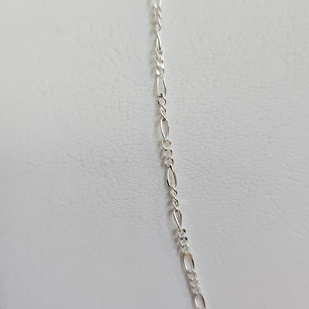 CADENA TEJIDO 3X1 PLATA .925 50 CM 2.2 GR (NUEVO)