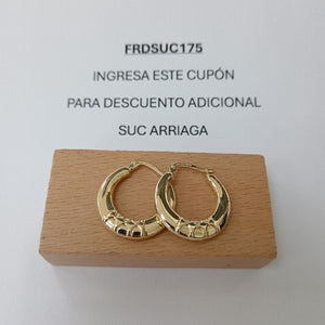 ARRACADAS ORO 14K 2 (NUEVO)