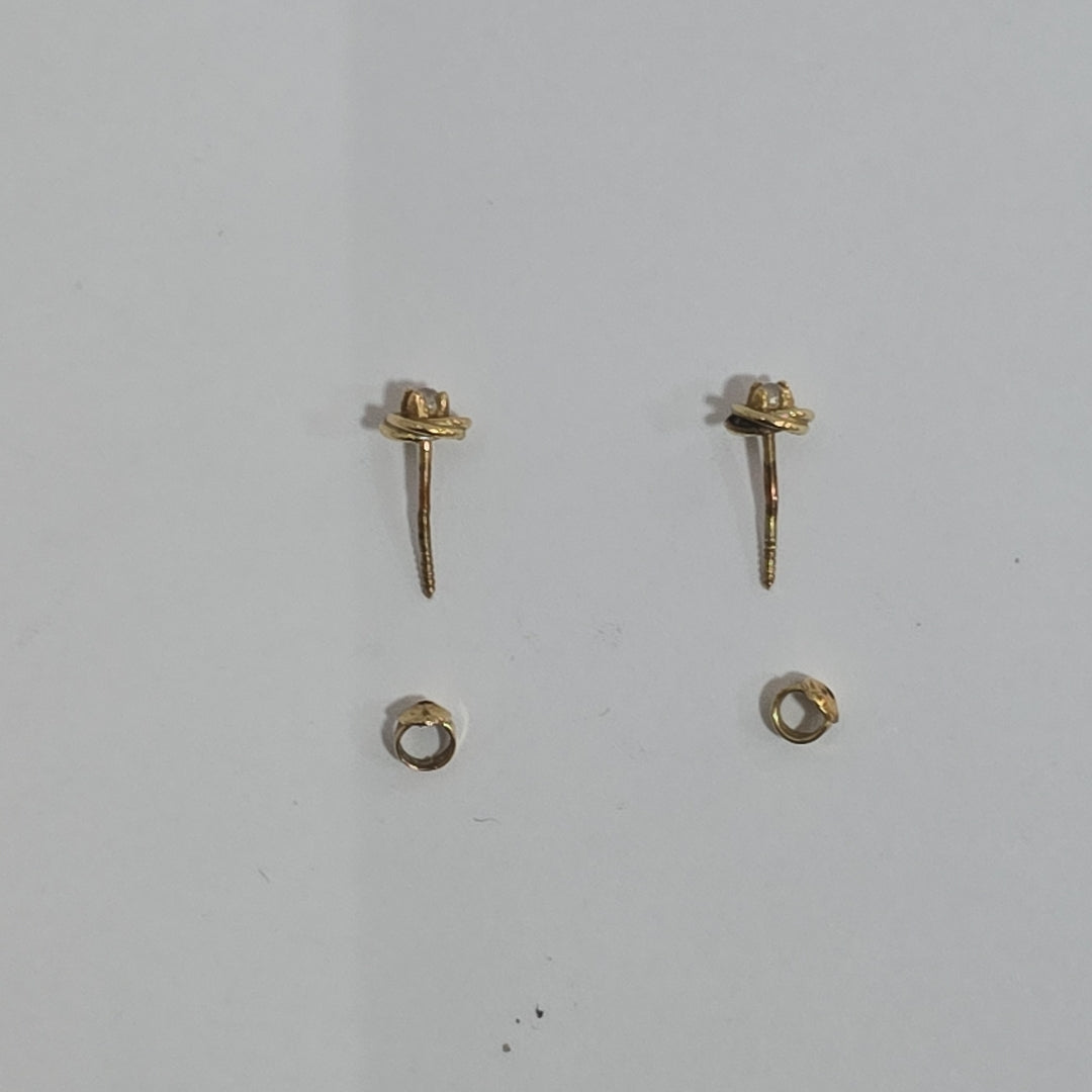 BROQUELES PAR ORO 10 K 0,70 GRMS (SEMINUEVO)