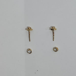 BROQUELES PAR ORO 10 K 0,70 GRMS (SEMINUEVO)