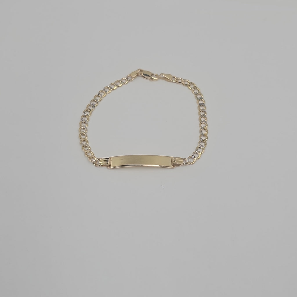 ESCLAVAS NIÑO ORO 14K 2.7 (NUEVO)