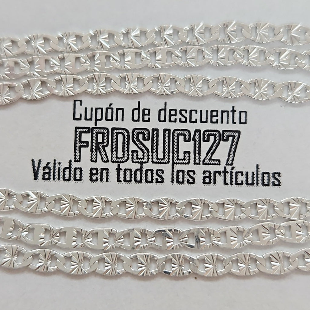 CADENA GUCHI PLATA .925 50 CM 3.72 GR (NUEVO)