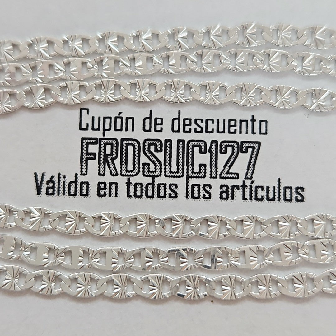 CADENA GUCHI PLATA .925 50 CM 3.72 GR (NUEVO)
