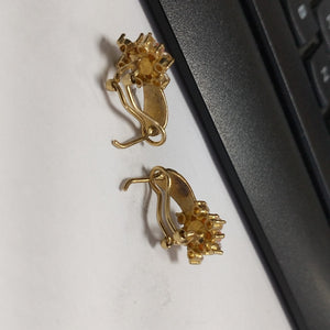 ARETES PAR ORO 14 K 5,00 GRMS (SEMINUEVO)