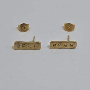 BROQUELES PAR ORO 18 K 4,40 GRMS (SEMINUEVO)