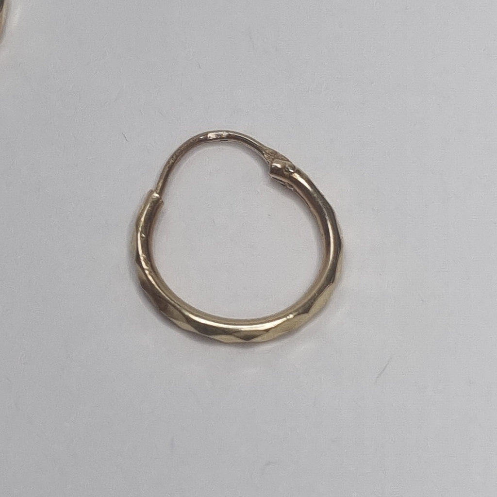 ARRACADAS PAR ORO 14 K 0.9 GRMS (SEMINUEVO)