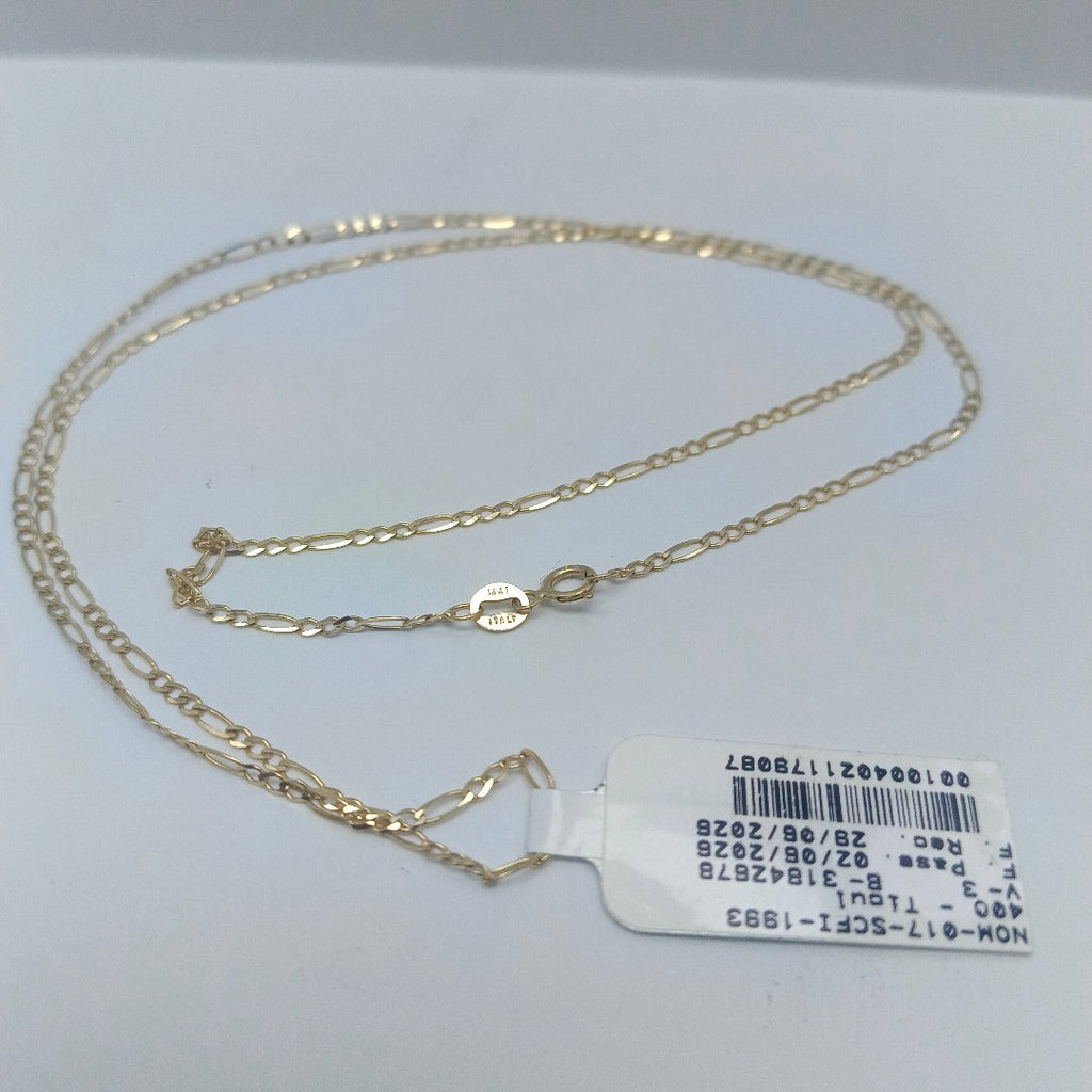 CADENA ORO 14 K 2.1 GRMS (SEMINUEVO)