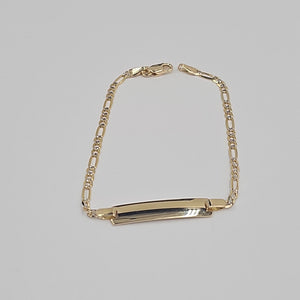 ESCLAVAS NIÑO ORO 14K 2.7 (NUEVO)