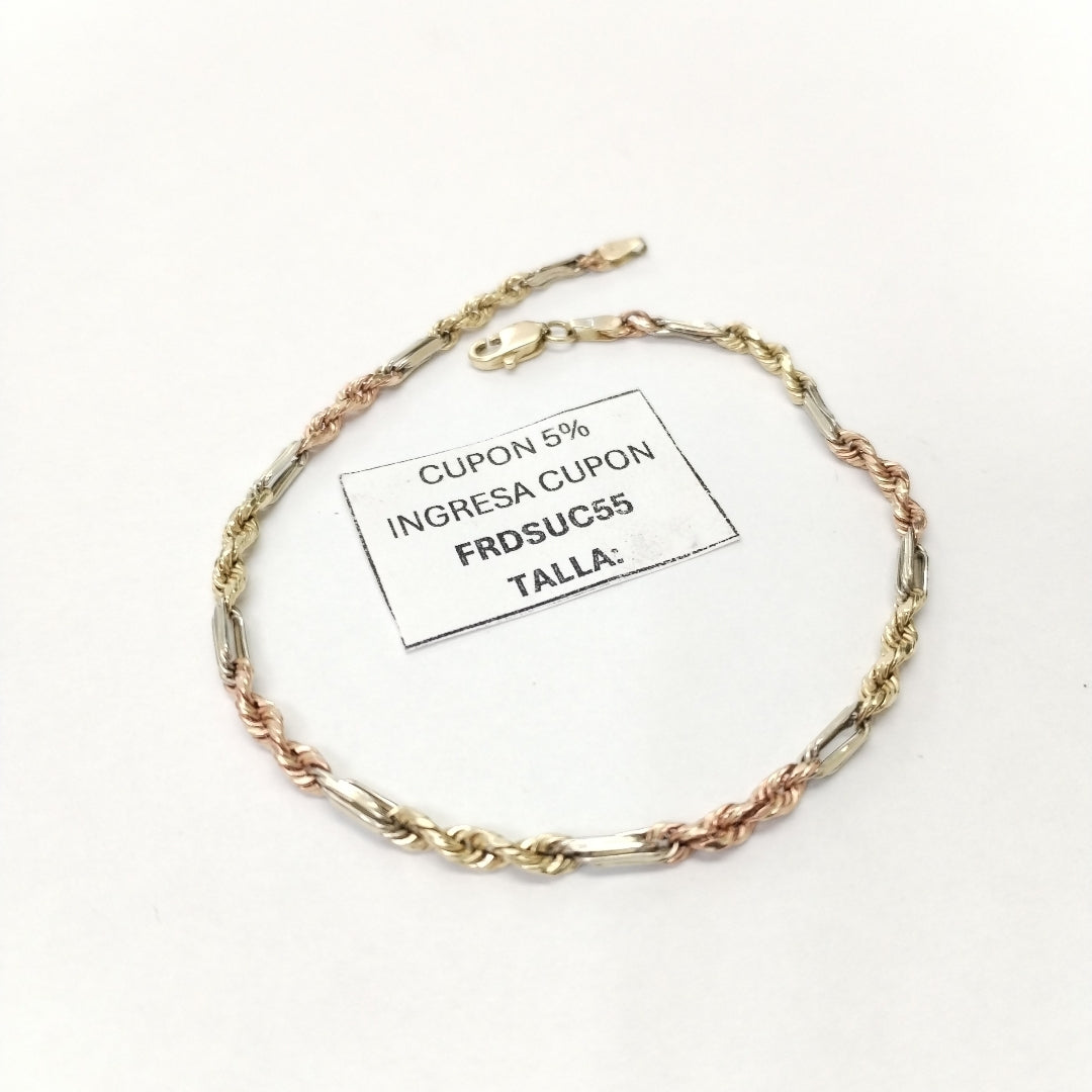 PULSERA ORO 14 K 3.3 GRMS (SEMINUEVO)