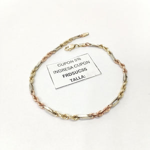 PULSERA ORO 14 K 3.3 GRMS (SEMINUEVO)