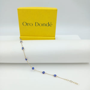 PULSERAS DAMA ORO 14K 1.2 (NUEVO)