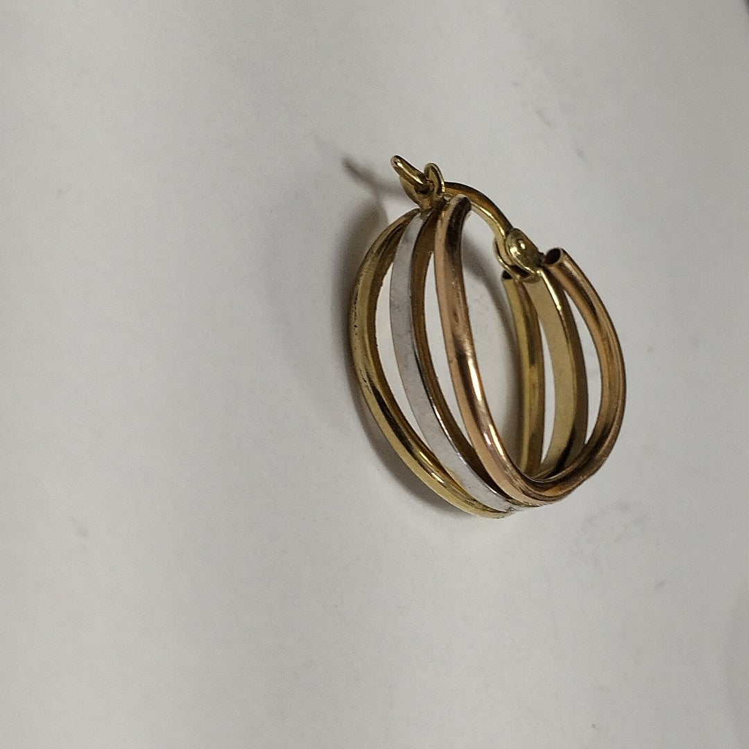 ARETES PAR ORO 14 K 2,80 GRMS (SEMINUEVO)