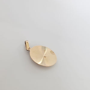MEDALLA RELIGIOSA ORO 10 K 1,40 GRMS (SEMINUEVO)