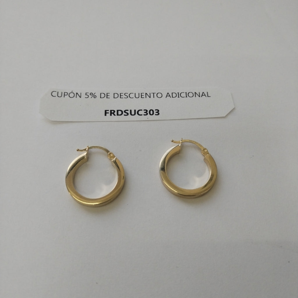 ARRACADAS ORO 10K 1.8 (NUEVO)